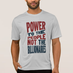 Power an die Menschen, nicht an die Reichen - Prot T-Shirt