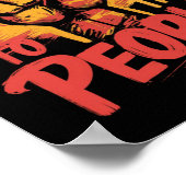 Power an die Menschen Poster (Ecke)