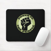 Power an die Vintagen Mousepad (Mit Mouse)