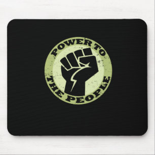 Power an die Vintagen Mousepad