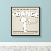 Power ändern leinwanddruck (Insitu (Holzboden))