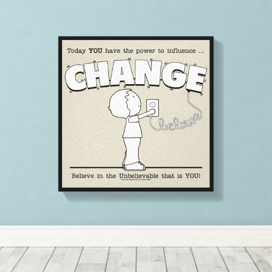 Power ändern leinwanddruck (Insitu (Holzboden))