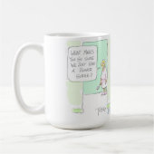 Power-Anstieg Kabuki Cartoon-Tasse Kaffeetasse (Links)