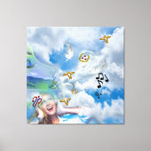 Power Art Canvas Print Leinwanddruck (Vorderseite)