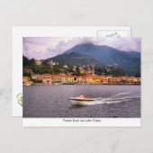 Power auf dem Comer See Postkarte (Vorne/Hinten)