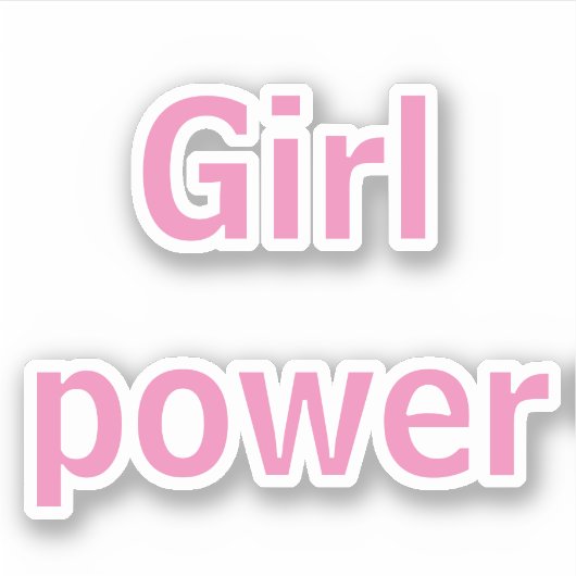 Power Aufkleber (Vorderseite)