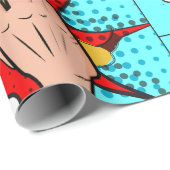 Power Banana Geschenkpapier (Rolleneckpunkt)