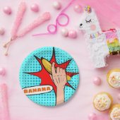 Power Banana Pappteller (Party)