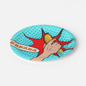 Power Banana Pappteller (Schrägansicht)