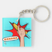 Power Banana Schlüsselanhänger (Rückseite)