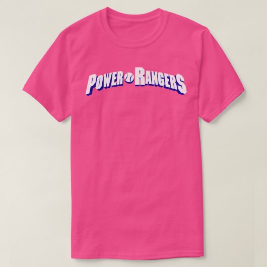 Power Baseball Rangers T-Shirt (Design vorne)