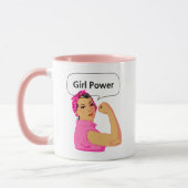 Power bearbeiten Text Tasse (Links)