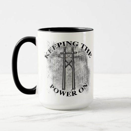 POWER behalten Tasse (Links)