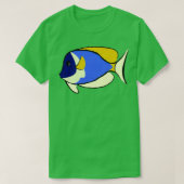 Power Blue Tang T-Shirt (Design vorne)