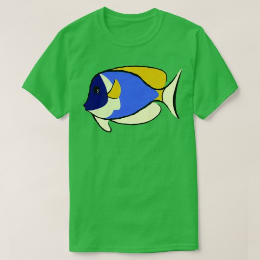 Power Blue Tang T-Shirt (Design vorne)