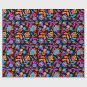 Power Blume Geschenkpapier (Flach)