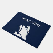 Power-Boot Custom Dock Mat Fußmatte (Schrägansicht)