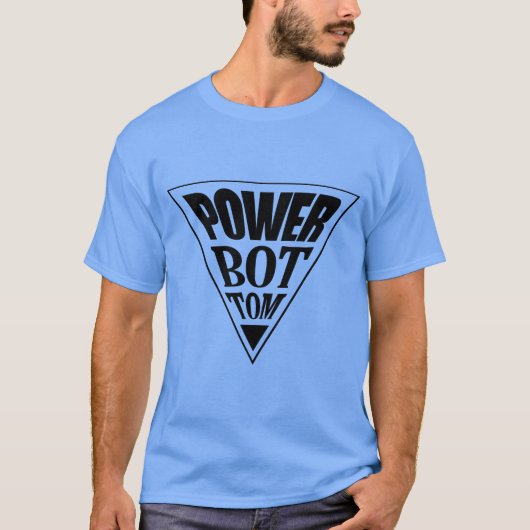 POWER BOTTOM PRIDE T-Shirt (Vorderseite)