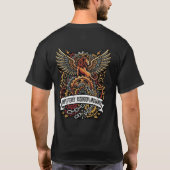 Power & Breaking Chains Shirt – Löwenstärke  (Rückseite)