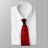 Power Button Neck Tie Krawatte (Gebunden)