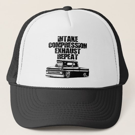 Power C10 Truckerkappe (Vorderseite)