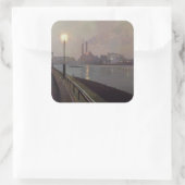 Power Chelsea Quadratischer Aufkleber (Tasche)