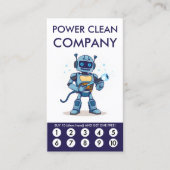 Power Clean Treue Punch Card (Vorderseite)