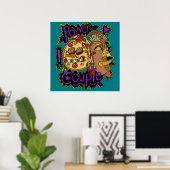 Power Couple Color Poster (Heimbüro)