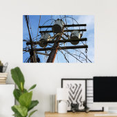 Power Cut Poster (Heimbüro)