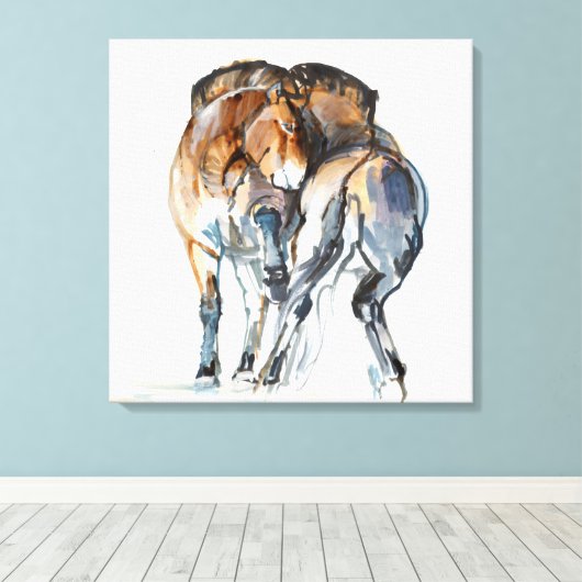 Power Dance Leinwanddruck (Insitu (Holzboden))