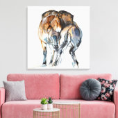 Power Dance Leinwanddruck (Insitu (Wohnzimmer))