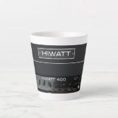 Power Dein Latte als Tone-Regeln Milchtasse (Vorderseite)