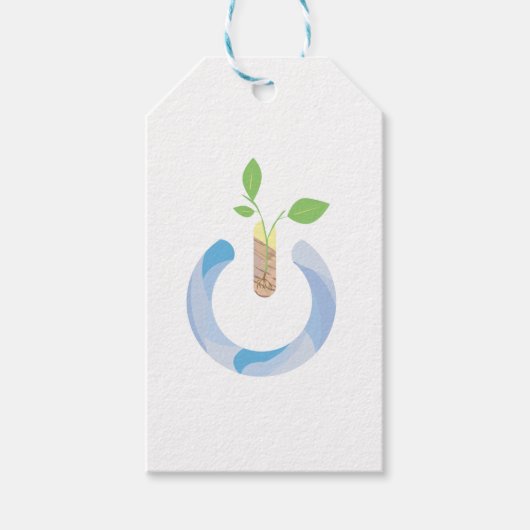 Power denken geschenkanhänger (Vorderseite)