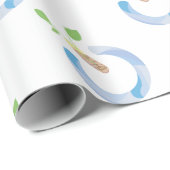 Power denken geschenkpapier (Rolleneckpunkt)