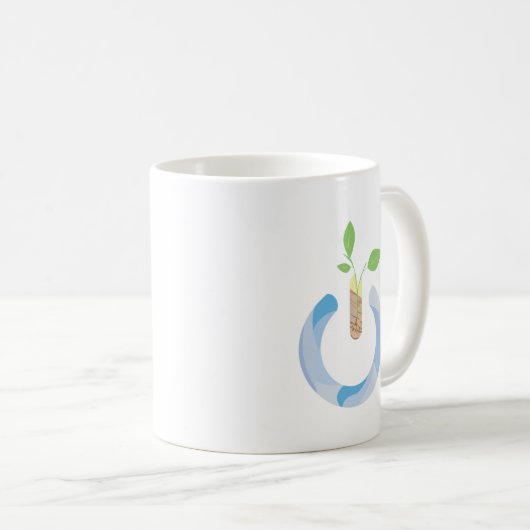 Power denken kaffeetasse (VorderseiteRechts)