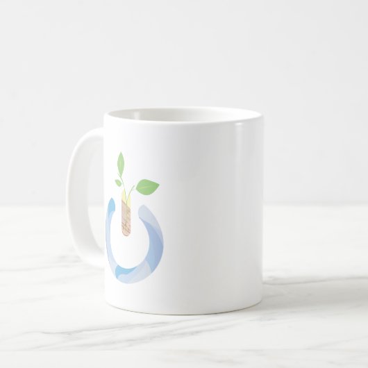Power denken kaffeetasse (Vorderseite Links)