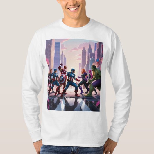 "Power der Avengers" T-Shirt (Vorderseite)