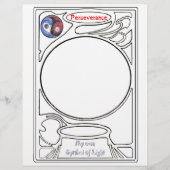 Power der Beharrlichkeit Briefbogen (Vorderseite)