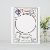 Power der Beharrlichkeit Briefbogen (Stehend Vorderseite)