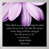 Power der Beständigkeit Poster (Vorne)