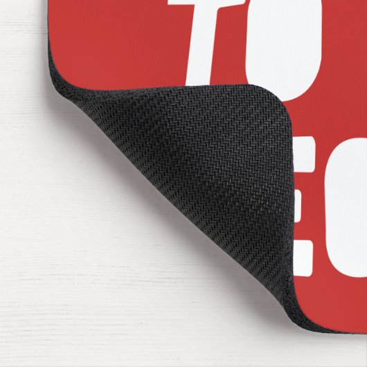 Power der Bürger Mousepad (Ecke)