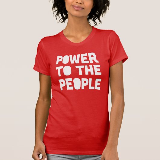 Power der Bürger T-Shirt (Vorderseite)