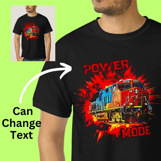 Power der Diesellokomotive T-Shirt
