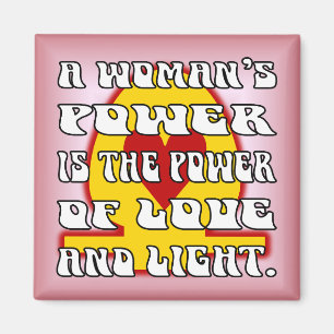 Power der Frau Magnet