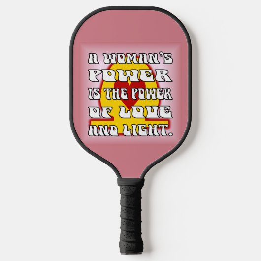 Power der Frau Pickleball Schläger (Vorderseite)