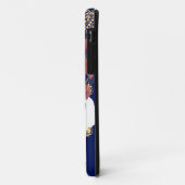 Power der Jugendstil-Blumenarchitektur Case-Mate iPhone Hülle (Hinten/Links)