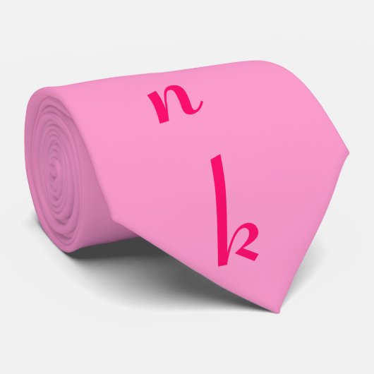 Power der Krawatte der rosa Männer (Gerollt)