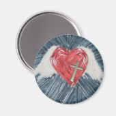 Power der Liebe! Magnet (Vorderseite/Rückseite)