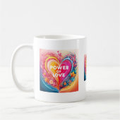"Power der Liebe™ V3 Kaffee-Tasse Kaffeetasse (Links)