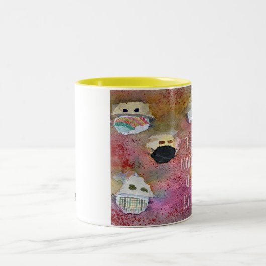 Power der Liebe #wearamask Tasse (Mittel)